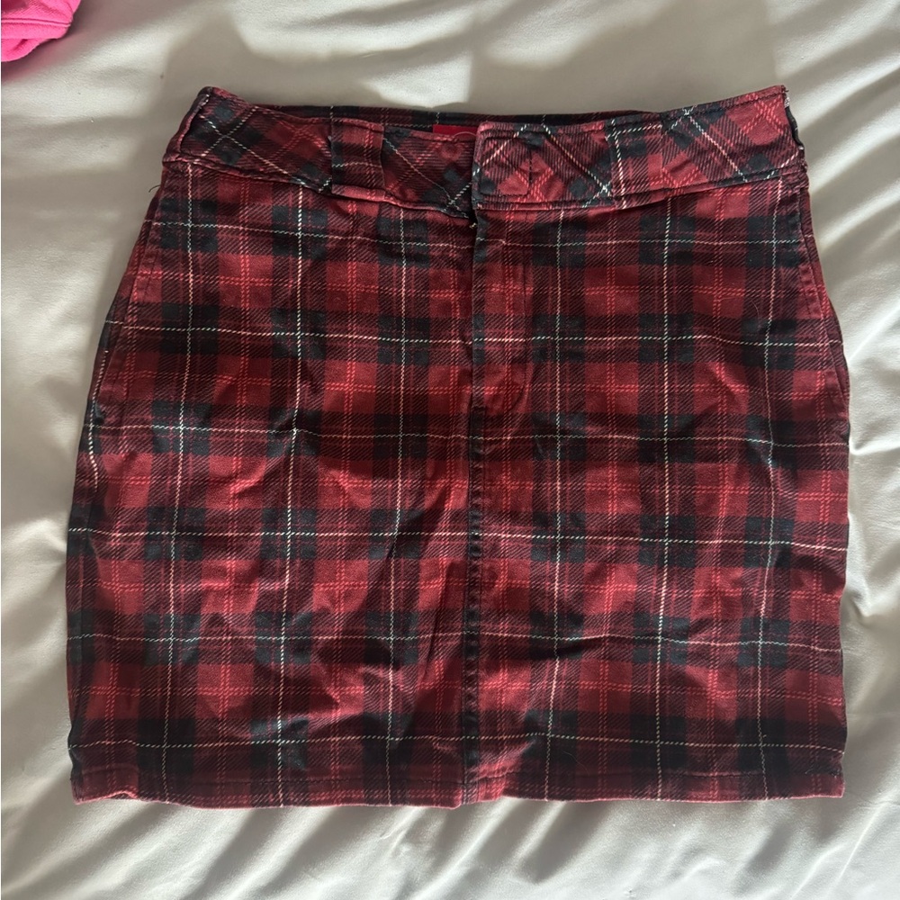 Dickies Plaid Skirt